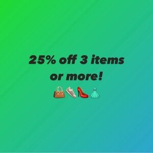 Buy more and save!!!